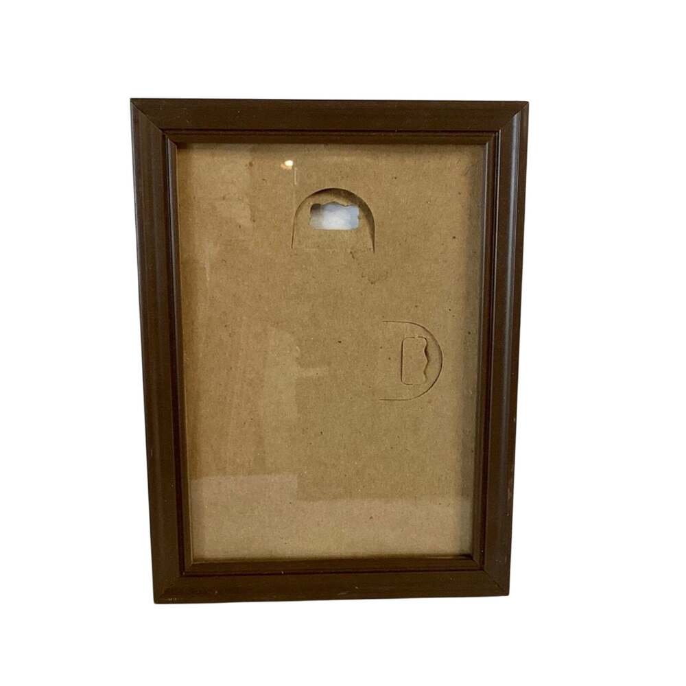 Brown Plastic Photo Frame